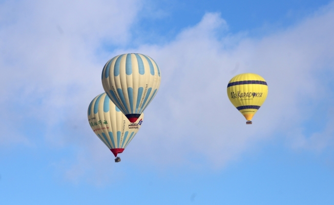 GRAFİKLİ - Kapadokya'nın balonları 537 bin turisti uçurdu