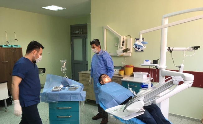 Karaman ADSM'de diş implantı uygulaması başladı