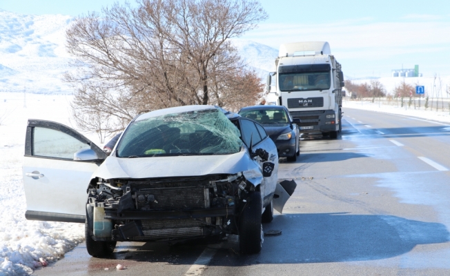 Karaman'da trafik kazası: 1 yaralı