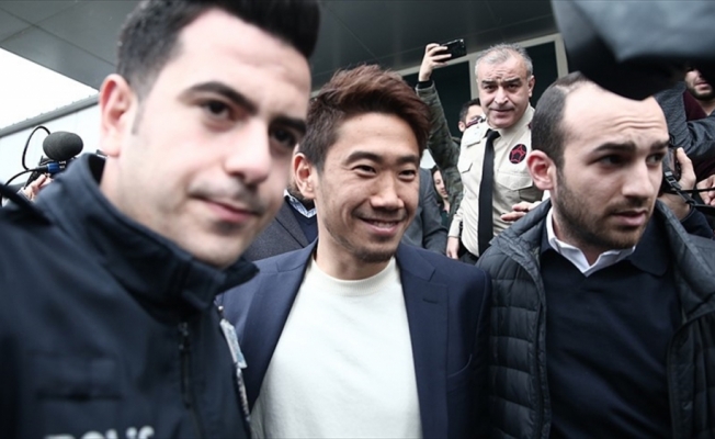 Shinji Kagawa Beşiktaş için İstanbul'a geldi