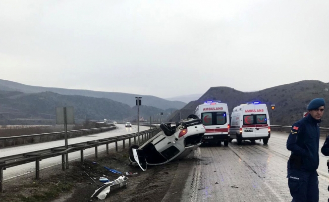 Kırıkkale'de trafik kazaları: 5 yaralı