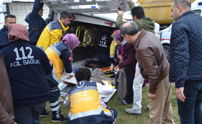 Aksaray'da trafik kazası: 5 Yaralı