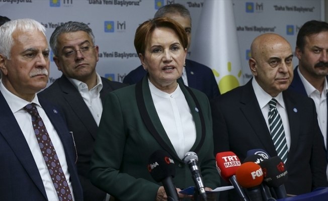 İYİ Parti Genel Başkanı Akşener: Bu seçimin galibi Millet İttifakı'dır