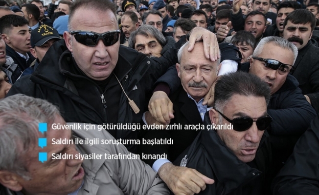 Kılıçdaroğlu'na şehit cenazesinde saldırı