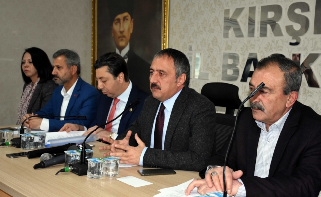 Kırşehir Belediyesinin borçlarıyla ilgili açıklama