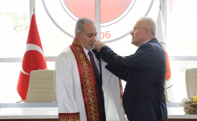 Bozok Üniversitesi Rektörlüğünde devir teslim töreni