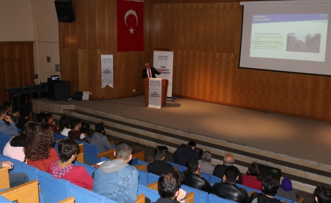 ÇEDAŞ'tan öğrencilere iş sağlığı ve güvenliği konferansı