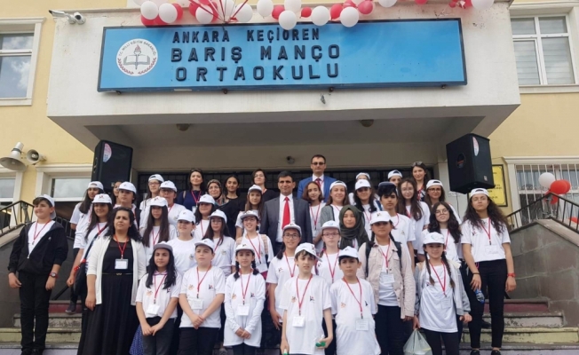 Keçiören'de TÜBİTAK 4006 Bilim Fuarı düzenlendi