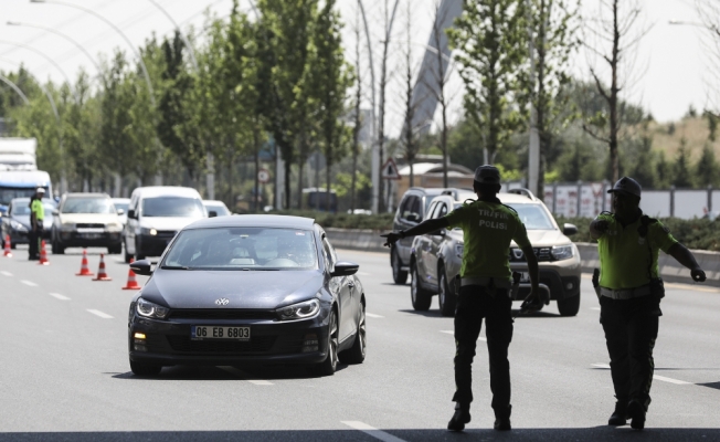 Kuralları ihlal eden sürücüler belirlendi