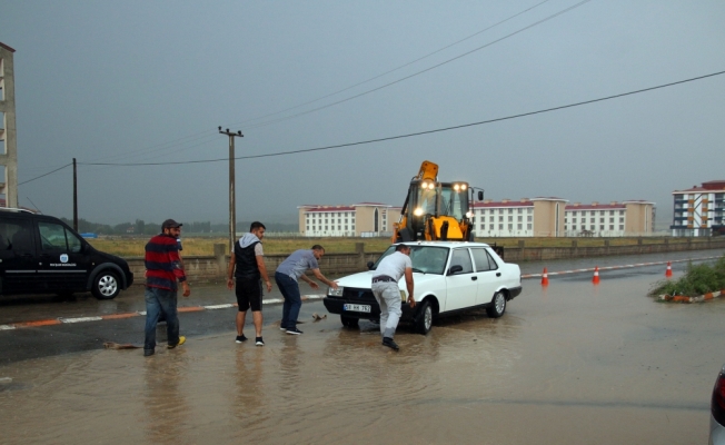 Sivas'ta sağanak