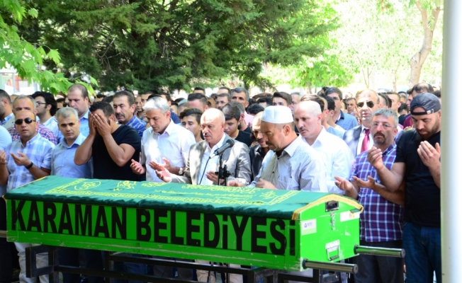 Karaman'da gölette boğulan genç, toprağa verildi