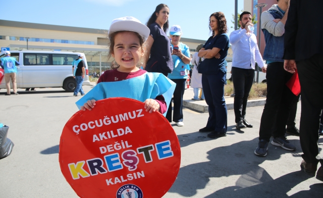 Ankara Şehir Hastanesi’nde Sağlık Çalışanlarından Eylem