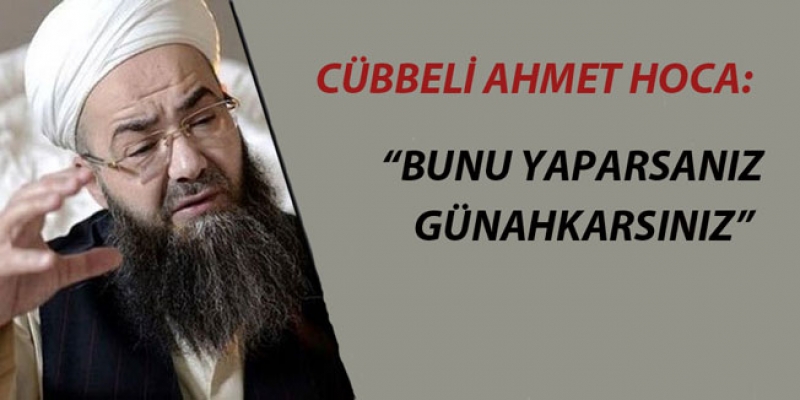 Cübbeli Ahmet Hoca'dan Koronavirüs fetvası