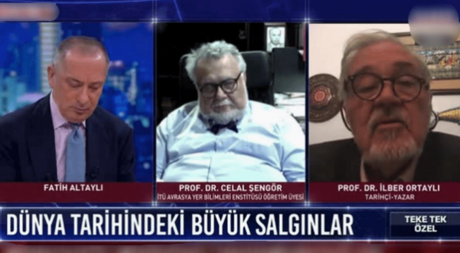 Ünlü yer bilimci profesör canlı yayında uyuyakaldı!