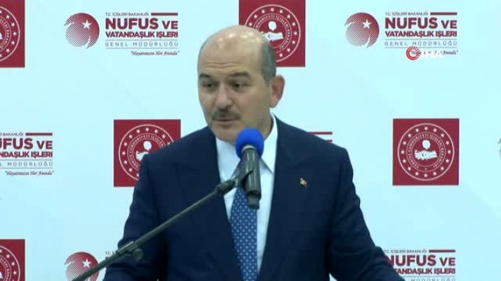 Bakan Soylu "Elektronik kimlik doğrulama sistemini getiriyoruz"