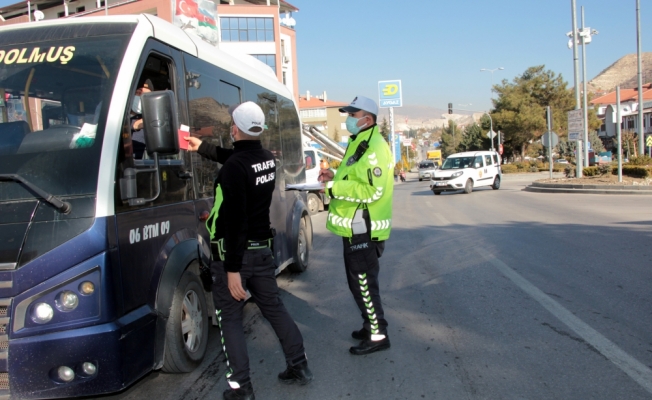 Beypazarı'nda toplu taşıma araçlarında HES kodu sorgulaması