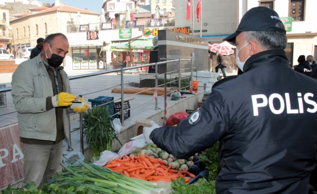 Beypazarı'nda Kovid-19 denetimi