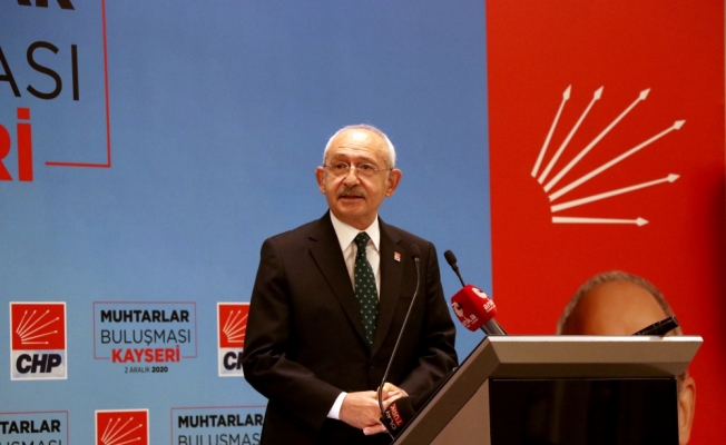 CHP Genel Başkanı Kılıçdaroğlu, Kayseri'de muhtarlarla buluştu: (1)