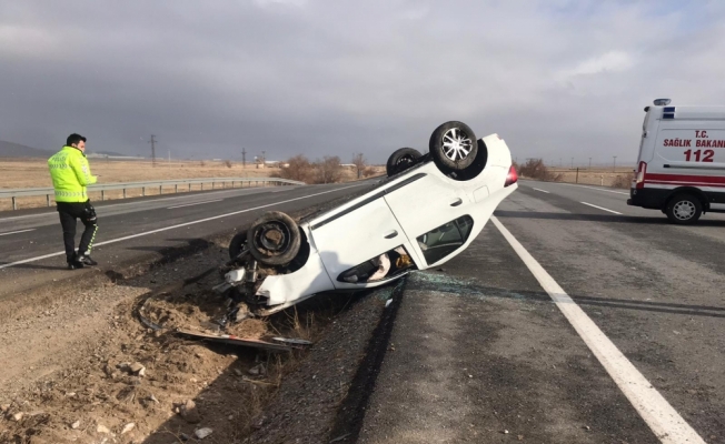 Kayseri'de trafik kazası: 3 yaralı