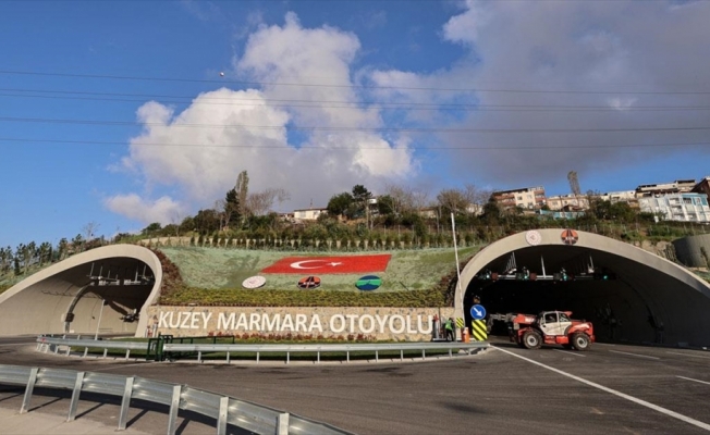 Kuzey Marmara Otoyolu'nun 7'nci kesimi açılışa hazır