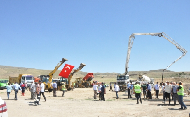 Yerköy'de hayvan pazarı ve mezbaha temeli atıldı