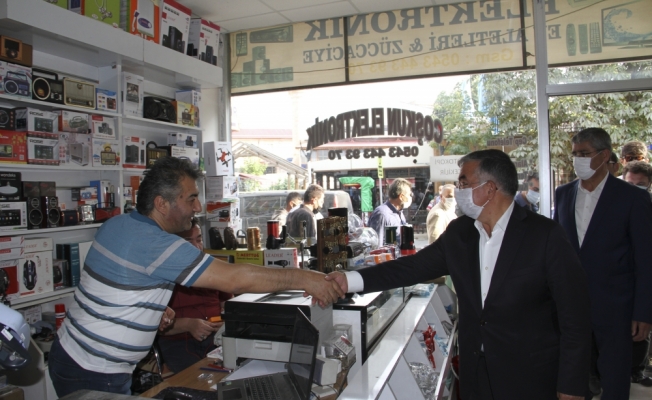 AK Parti Sivas Milletvekili İsmet Yılmaz, Suşehri ilçesini ziyaret etti