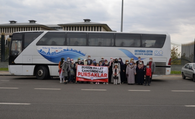 Pursaklar Belediyesinden Cumhurbaşkanlığı Külliyesi'ne kültür gezisi