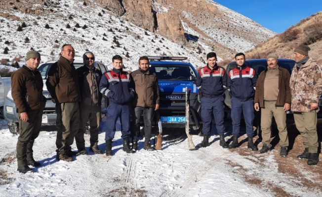 Kayseri'de kaçak avlanan 3 kişi suçüstü yakalandı