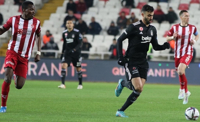 Beşiktaş Sivas deplasmanında 3 puanın sahibi