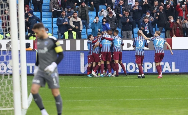 Trabzonspor 3 puanı tek golle aldı