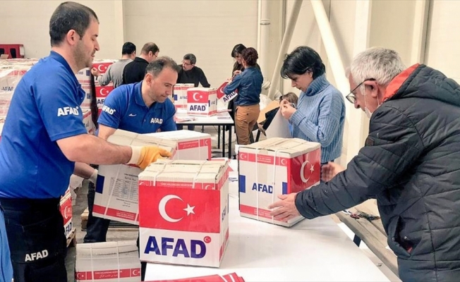 AFAD Ukrayna'ya iki tır insani yardım malzemesi daha gönderdi