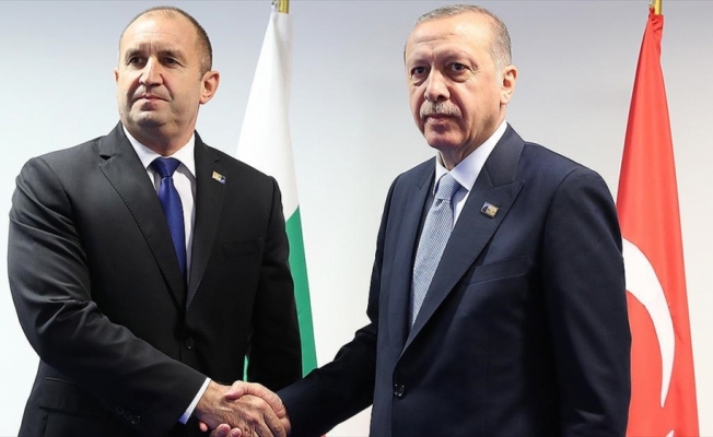 Cumhurbaşkanı Erdoğan, Bulgaristan Cumhurbaşkanı Radev ile görüştü