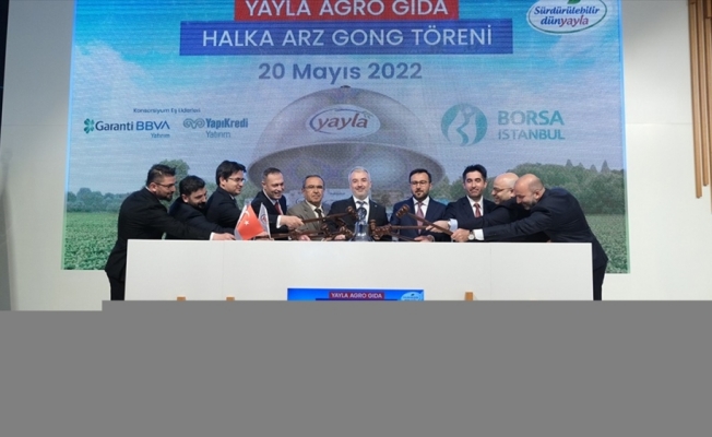 Borsa İstanbul'da gong Yayla Agro Gıda için çaldı