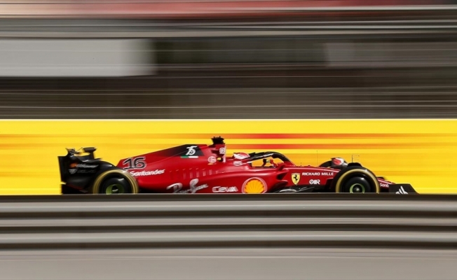 F1 İspanya Grand Prix'sinde 'pole' pozisyonu Lecrerc'in