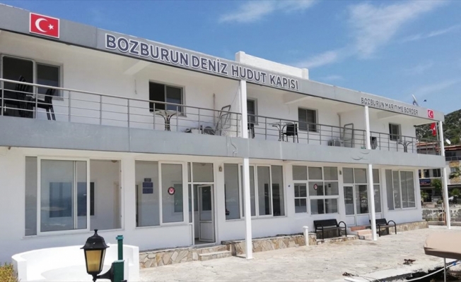 Muğla'da iki yıldır kapalı olan Bozburun Deniz Hudut Kapısı açıldı