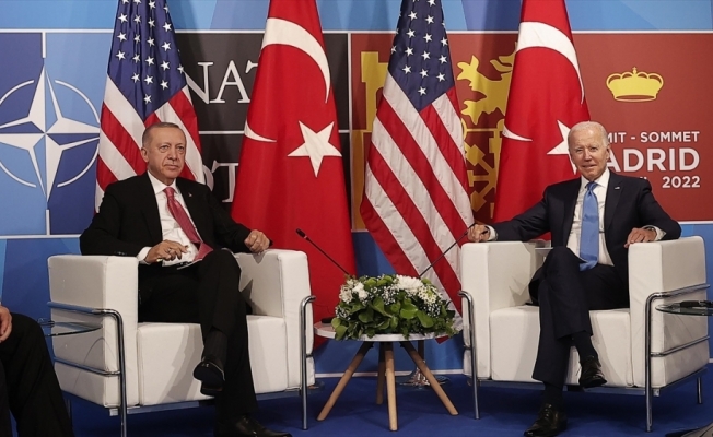 Cumhurbaşkanı Erdoğan, ABD Başkanı Biden ile görüştü