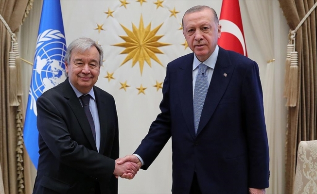 Cumhurbaşkanı Erdoğan, BM Genel Sekreteri Guterres ile telefonda görüştü