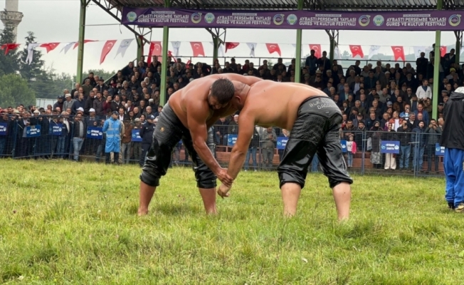 914. Aybastı Perşembe Yaylası Festivali'nde başpehlivan Recep Kara oldu