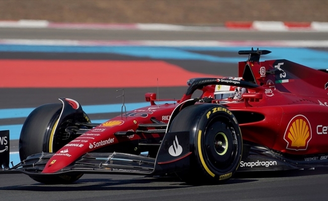 F1 Fransa Grand Prix'sinde 'pole' pozisyonu Leclerc'in