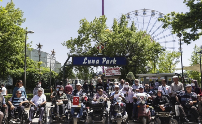 Lunaparka bir engellinin tekerlekli sandalye ile alınmamasına suç duyurusu