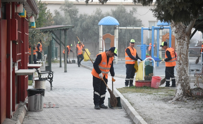 Deprem Bölgesine Temizlik Desteği