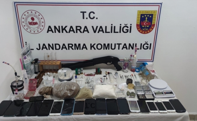 Ankara'da uyuşturucu operasyonunda 28 şüpheli gözaltına alındı