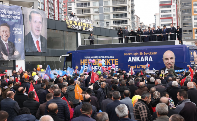 Altındağ’da miting gibi açılış