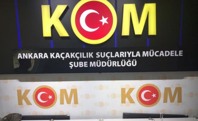 Ankara'da Kaçakçılık Operasyonunda 2 Şüpheliye Adli İşlem