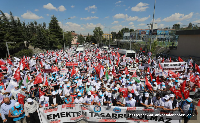 YUSUF YAZGAN: YÜRÜMEYE MECBUR BIRAKILDIK