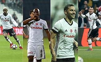 Beşiktaş'ta sezona damga vuran oyuncular