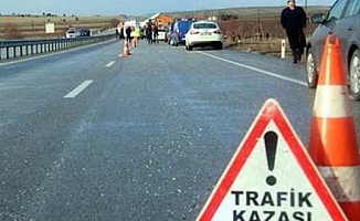 Çubuk'ta trafik kazası: 2 yaralı