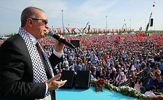 Cumhurbaşkanı Erdoğan: Bizim için Çanakkale neyse Kudüs de odur