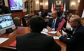 Erdoğan, Venezuela Devlet Başkanı Maduro ile telekonferansla görüştü