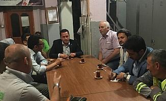 AK Parti Karaman milletvekili adayı Eser'in seçim çalışması